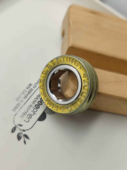 Star Ring Crystallized Titanium