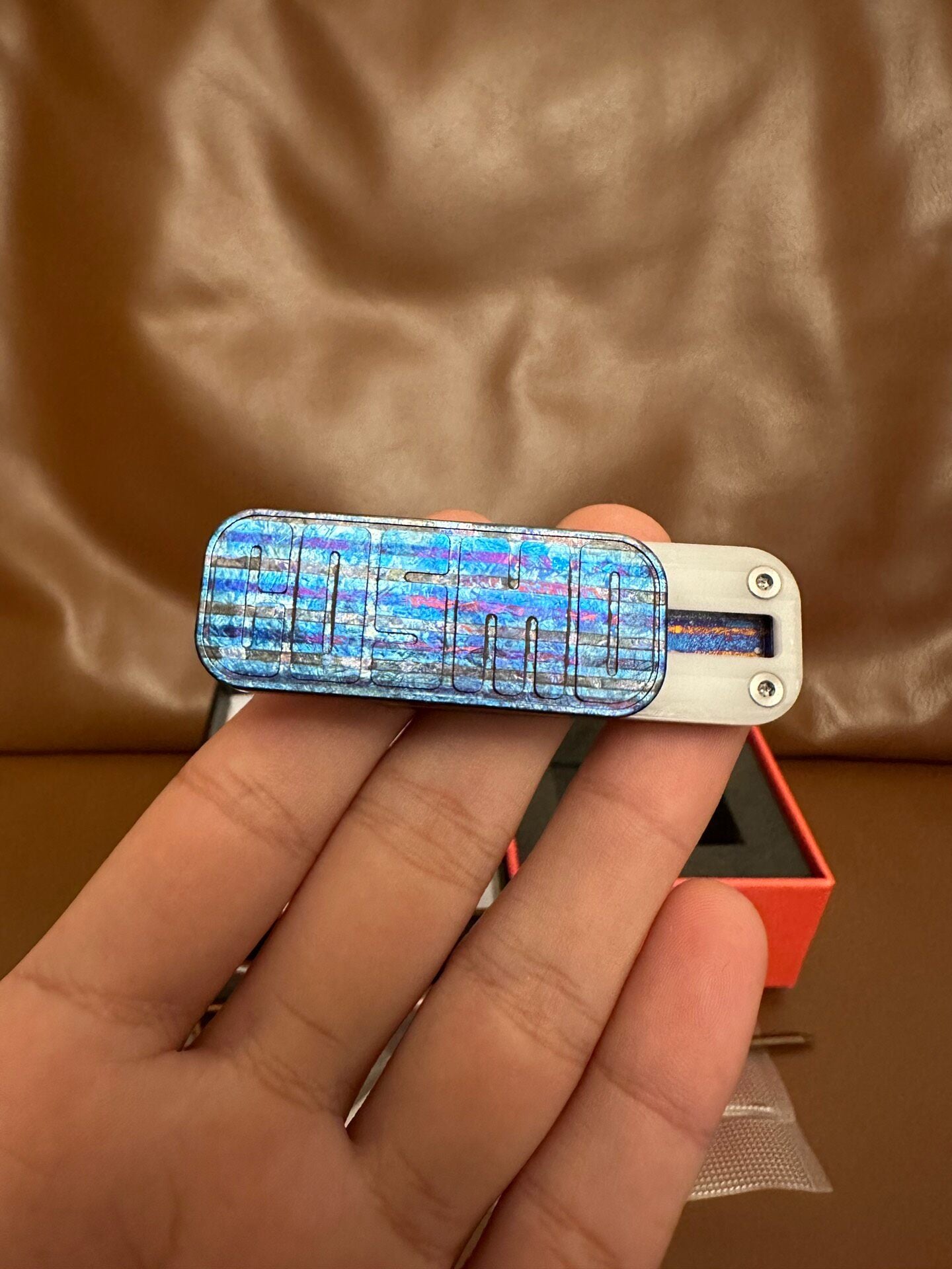 Gemini Crystallized Titanium Mokuti