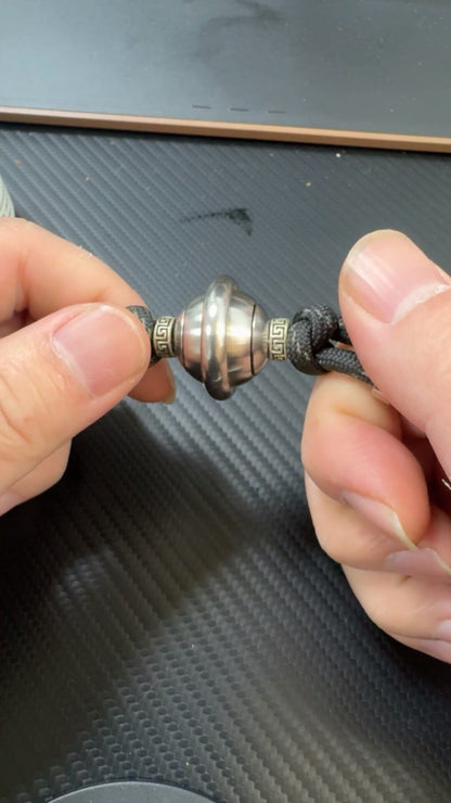 Planet Lanyard Bead Stainless Steel