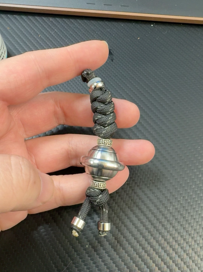Planet Lanyard Bead Stainless Steel