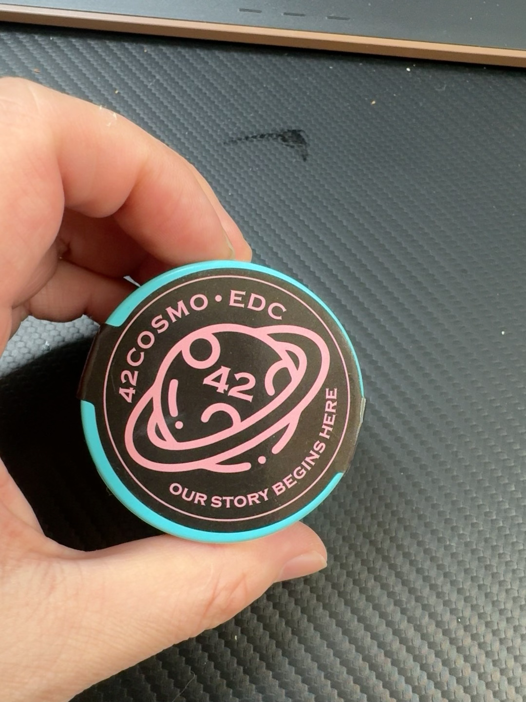 Planet Lanyard Bead Stainless Steel