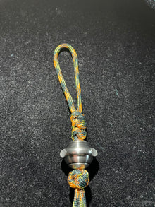 Planet Lanyard Bead, Stainless Steel