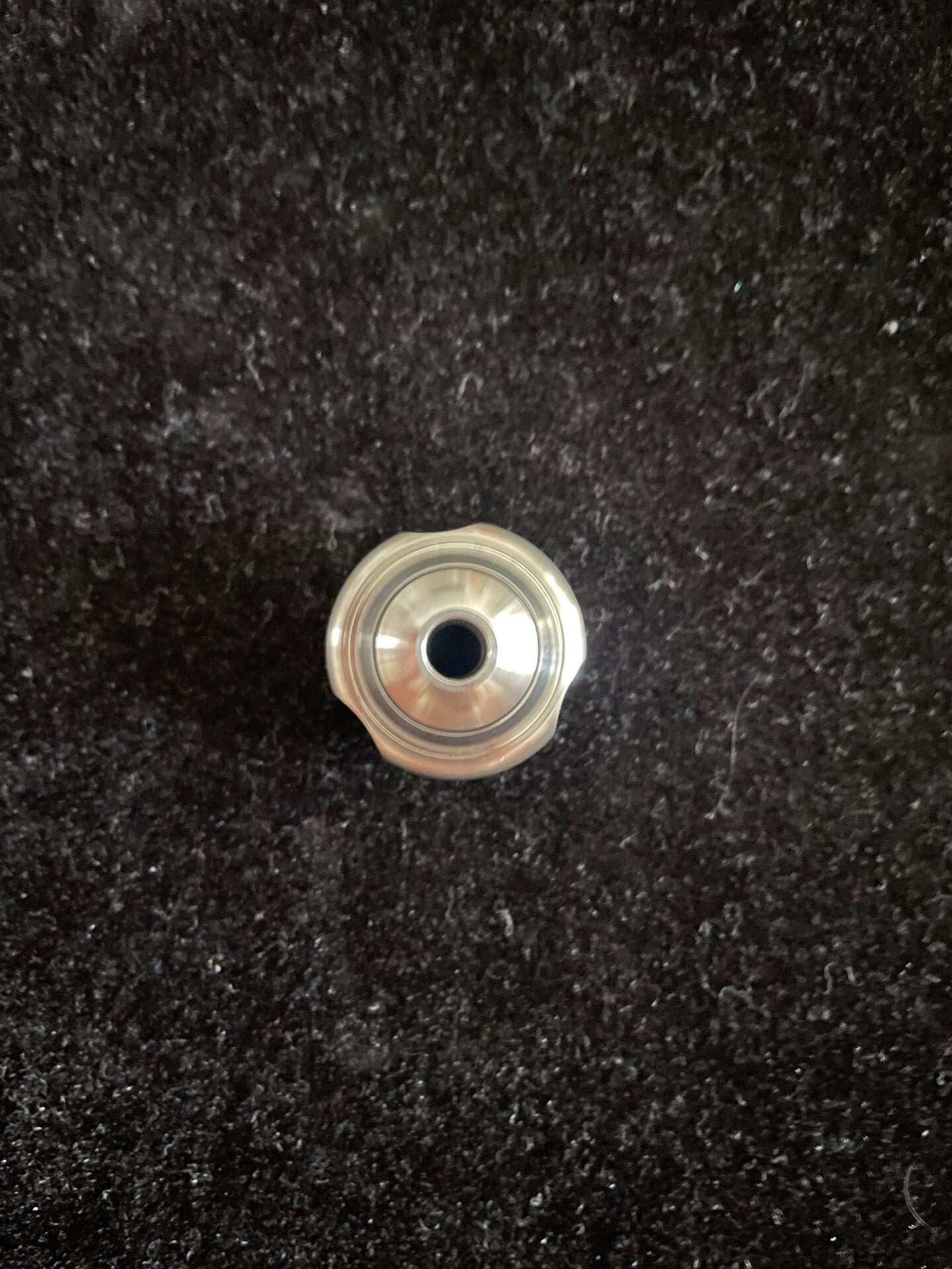 Planet Lanyard Bead, Stainless Steel