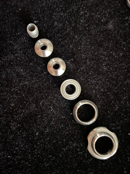 Planet Lanyard Bead, Stainless Steel