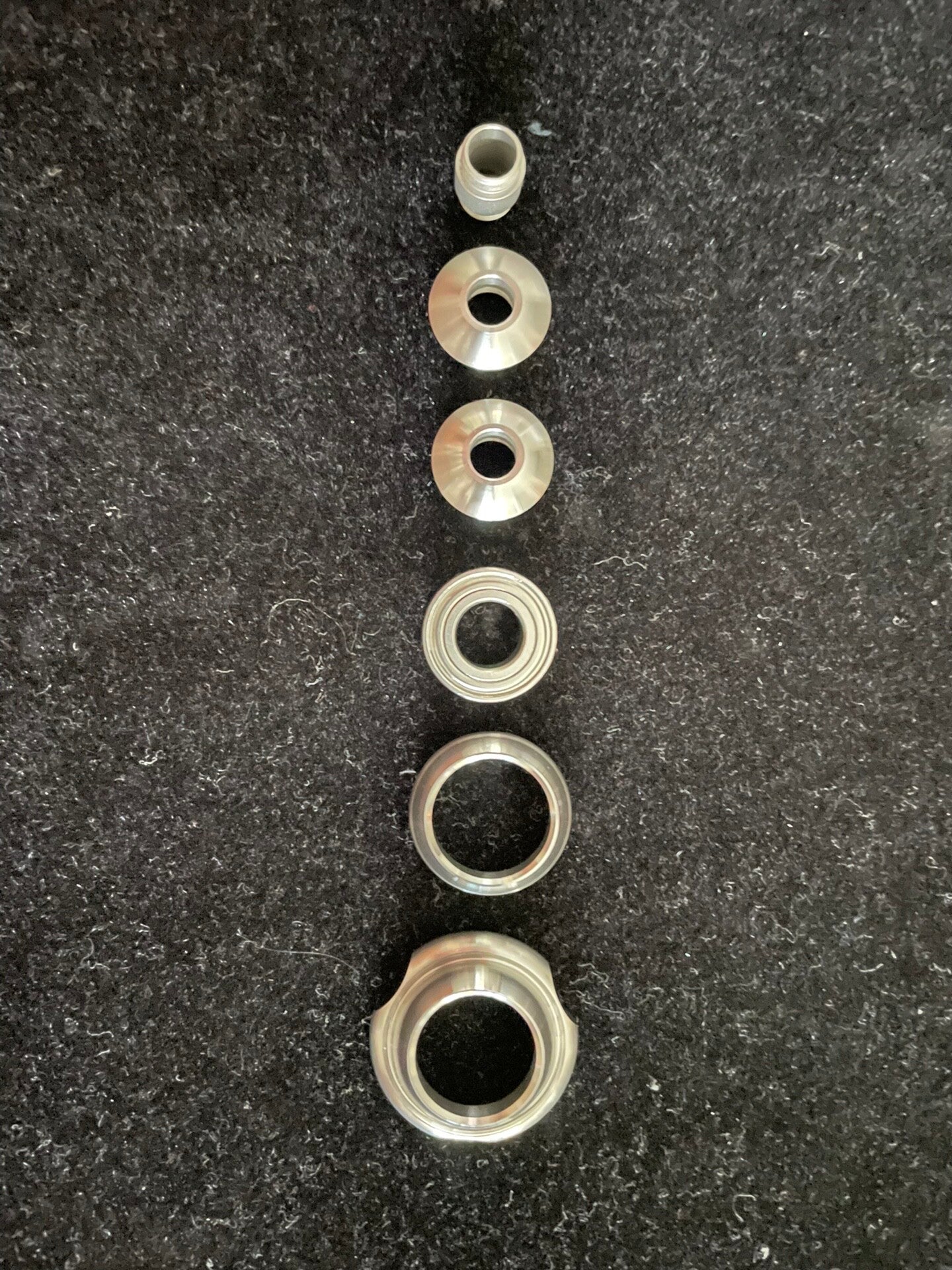 Planet Lanyard Bead, Stainless Steel