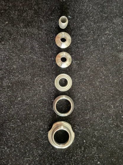 Planet Lanyard Bead, Stainless Steel