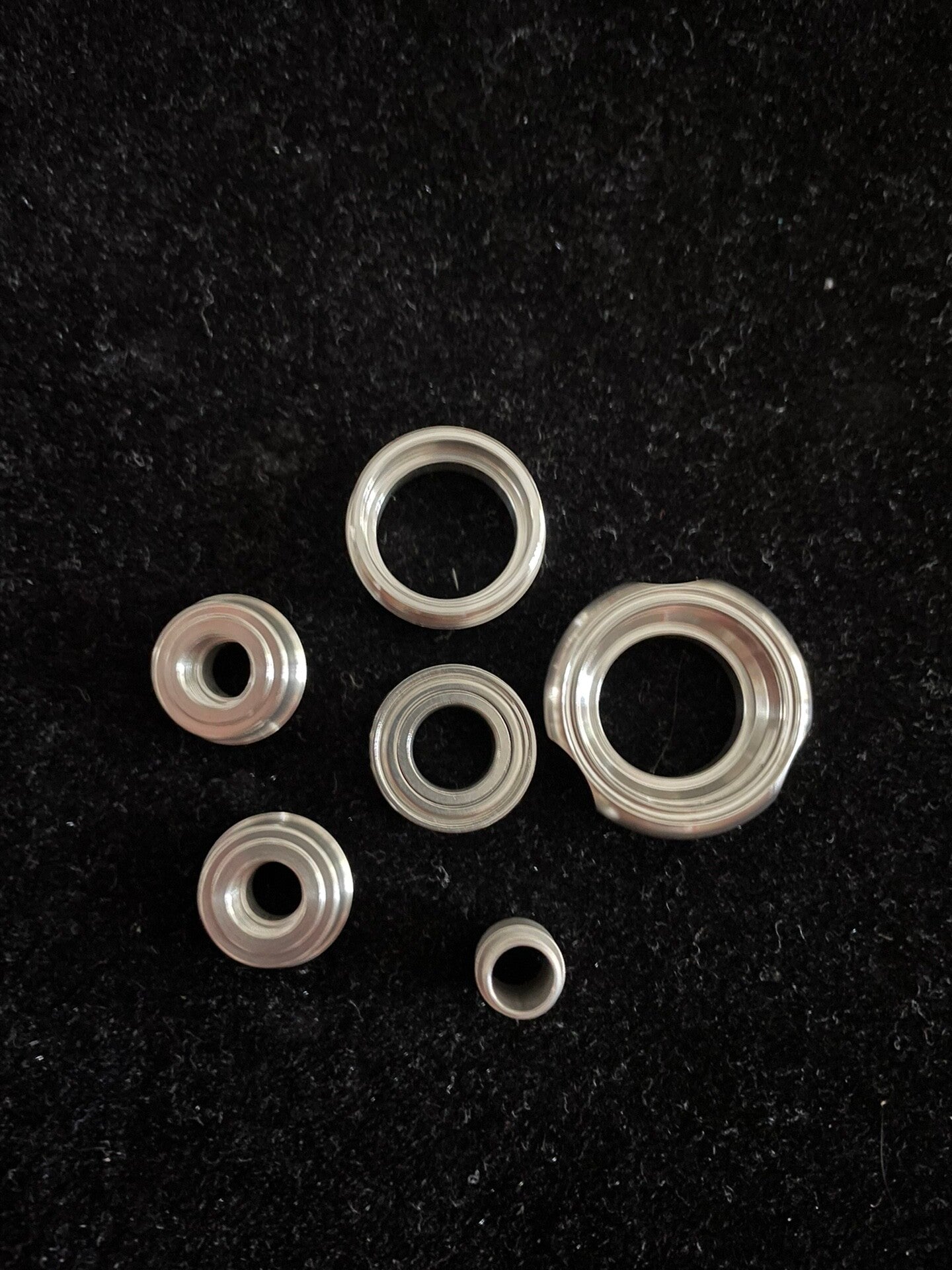 Planet Lanyard Bead, Stainless Steel