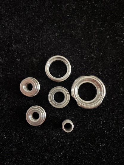 Planet Lanyard Bead, Stainless Steel