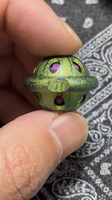 Planet Lanyard Bead Titanium