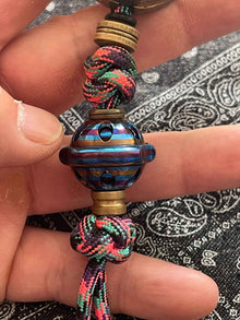 Planet Lanyard Bead Mokuti