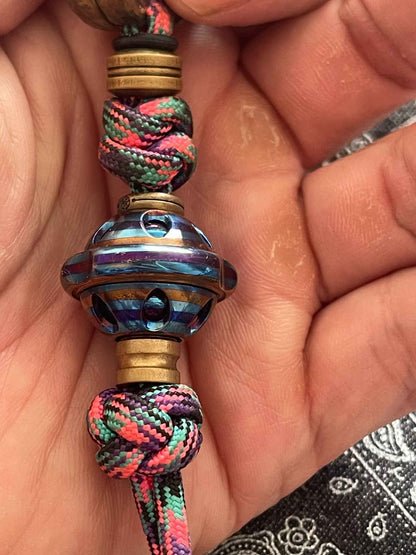 Planet Lanyard Bead Mokuti
