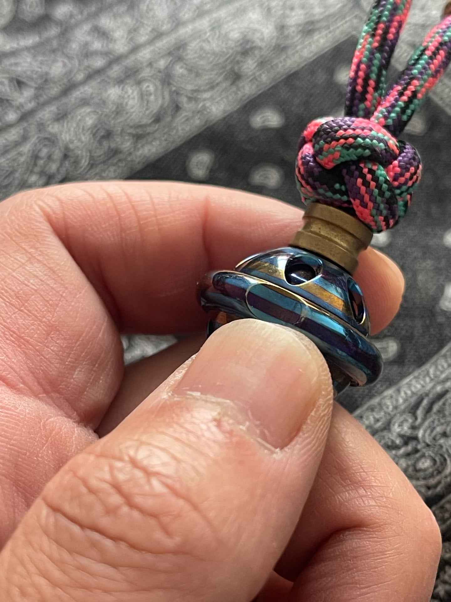 Planet Lanyard Bead Mokuti