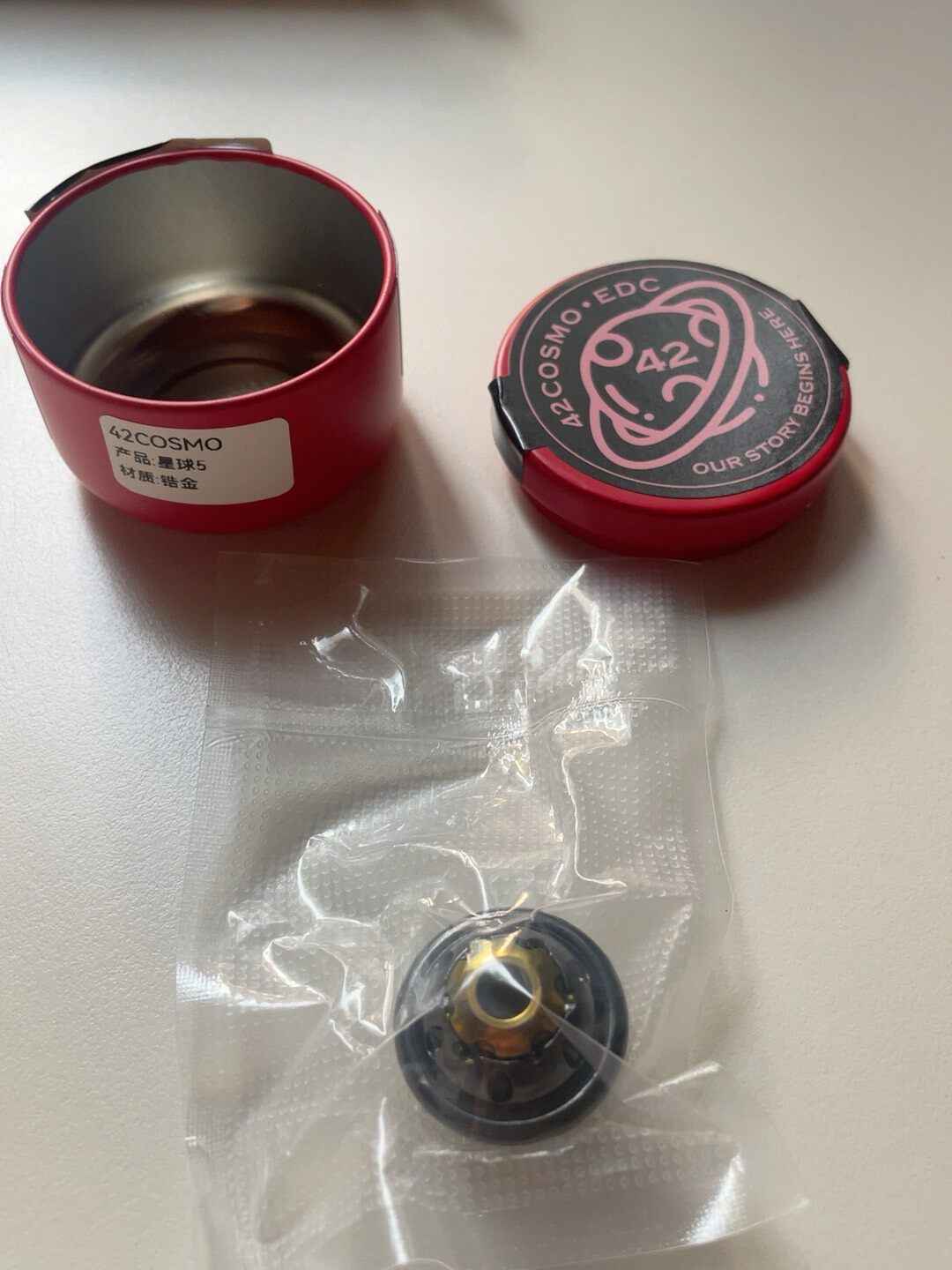 Planet Lanyard Bead Zirconium Brand New