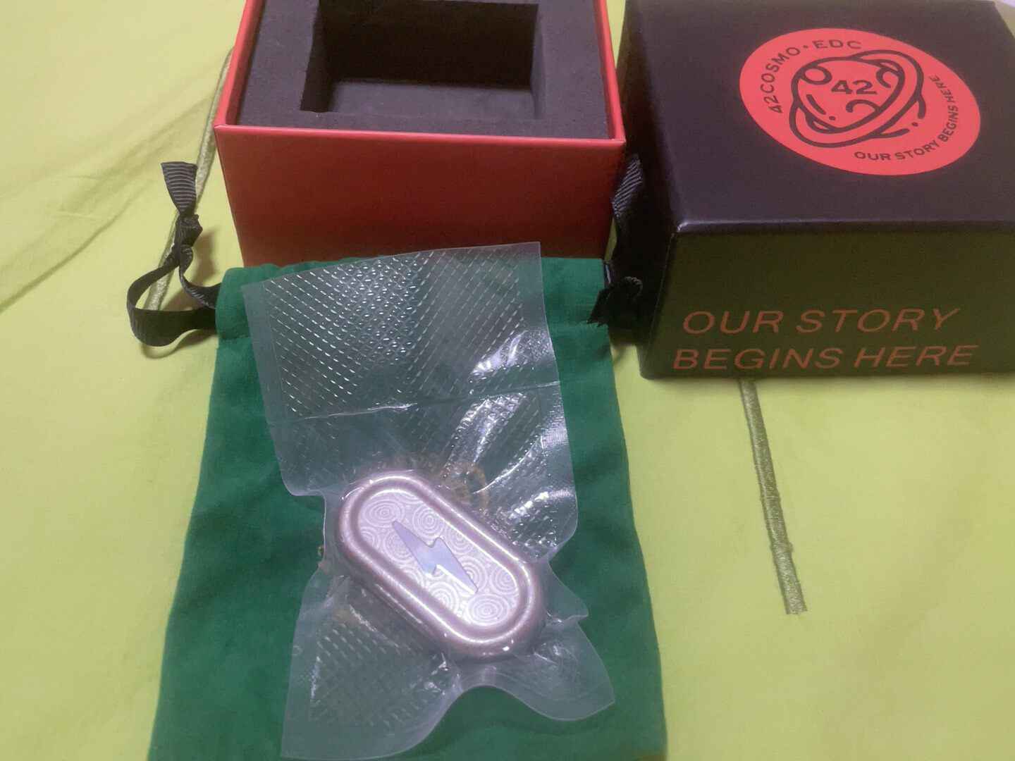 Lightning Mini Damasteel Brand New