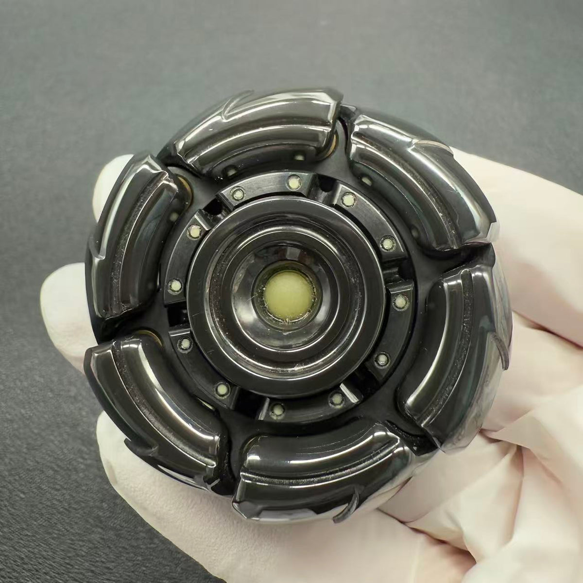 Pillbug Shell Opening Zirconium Polished