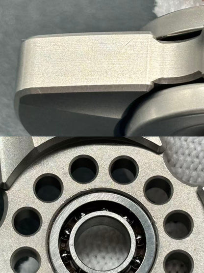 Gentle Breeze Bearing Cap Titanium Stonewashed