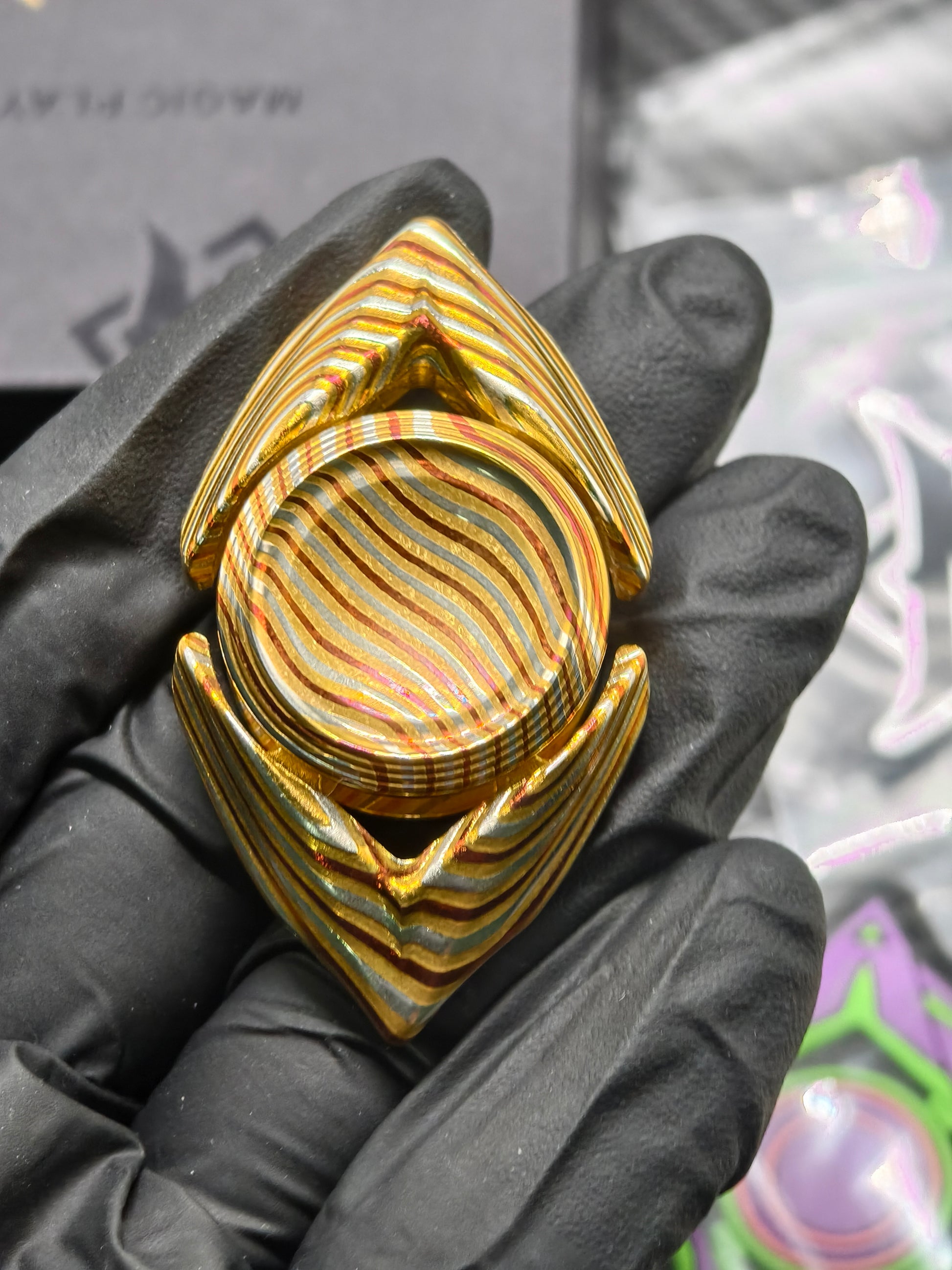 Magic Play Zirconium Ma Sagittarius Mokume