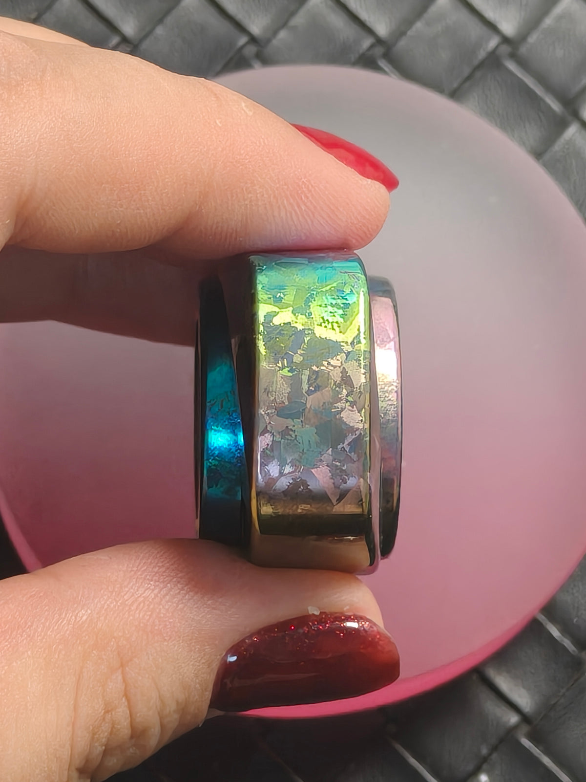 Premium Exquisite Cloud Crystallized Titanium