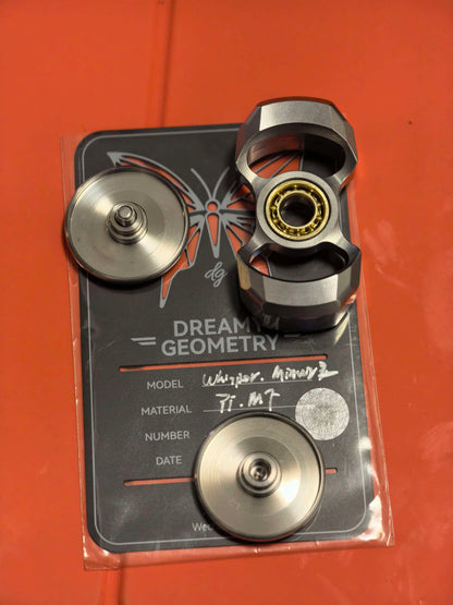 Whisper Duo Titanium Machine Finished