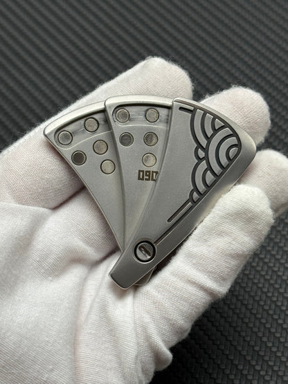 NAYICI Peacock Feather Stainless Steel