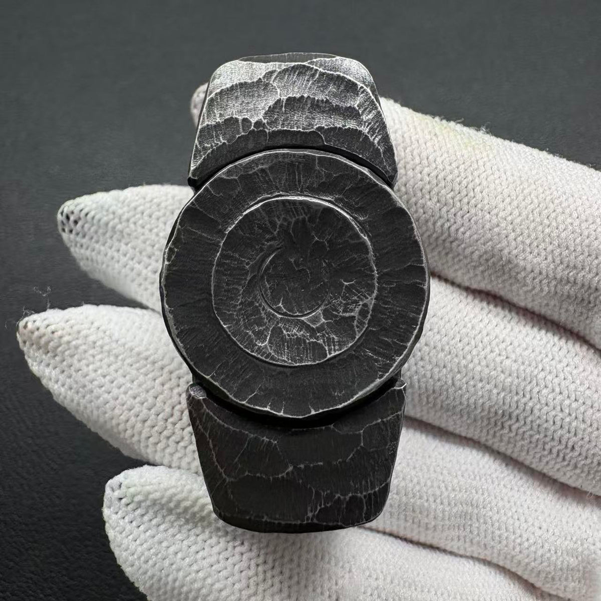 Erpang Stainless Steel Stone Textured Engraved