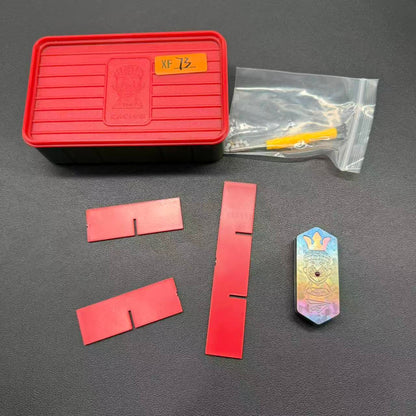 Plane Titanium Color-Anodized