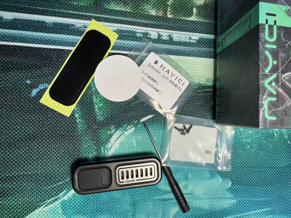 Eraser Titanium PVD Coated