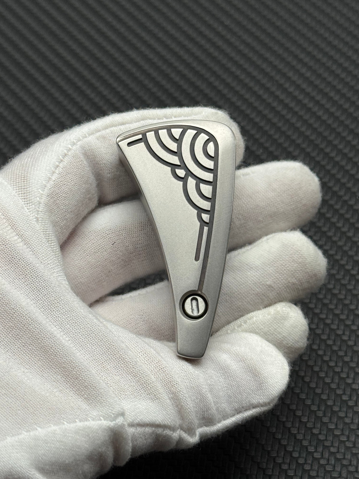 NAYICI Peacock Feather Stainless Steel