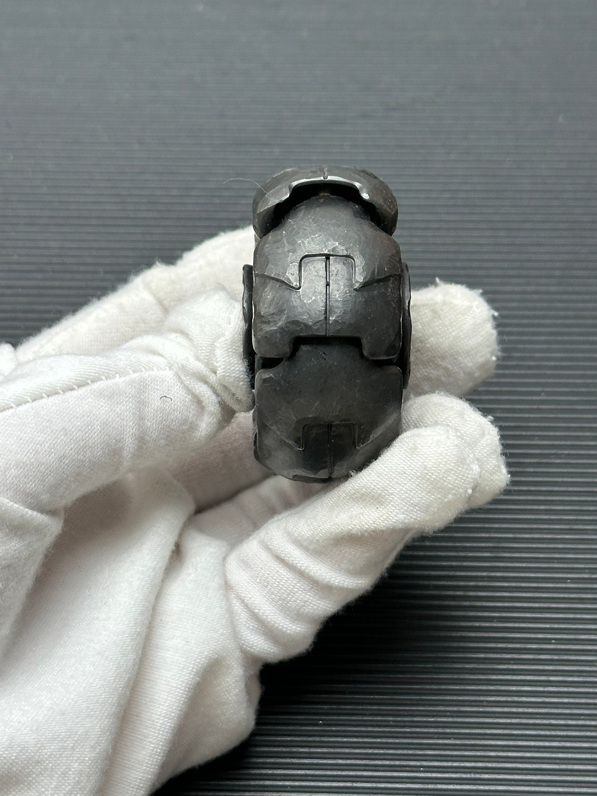 Pillbug Shell Opening Zirconium Stone Textured