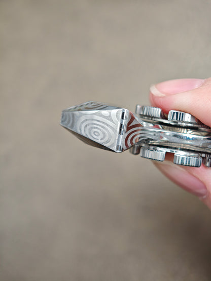 Scorpio Bearing Cap Damasteel