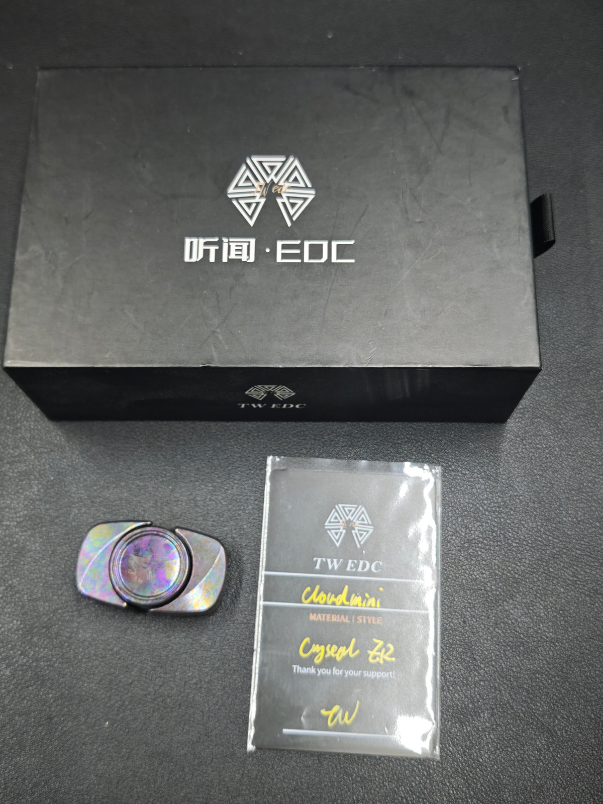 Spinner Crystallized Zirconium