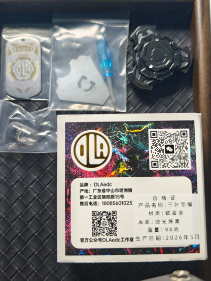 Triple Leaf Ignition Shell Opening Zirconium Polished