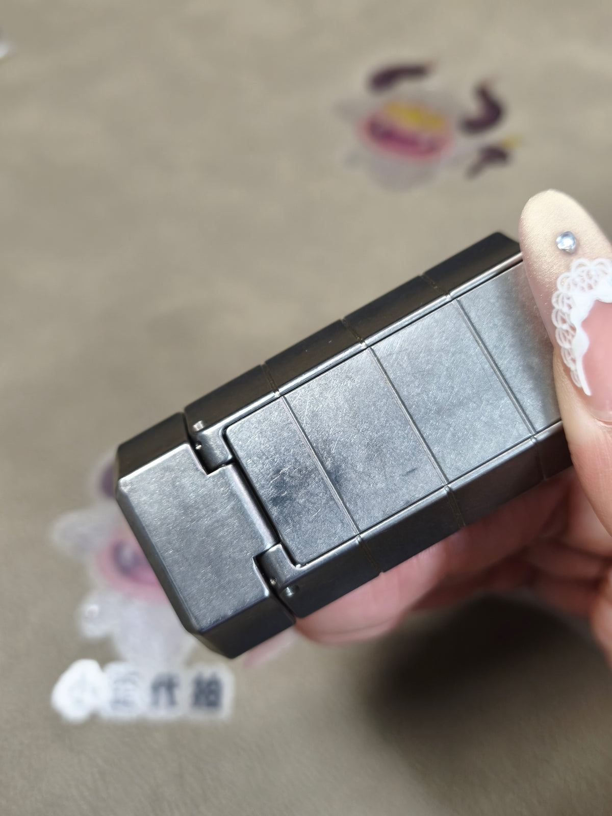 Tang Case Titanium Stonewashed