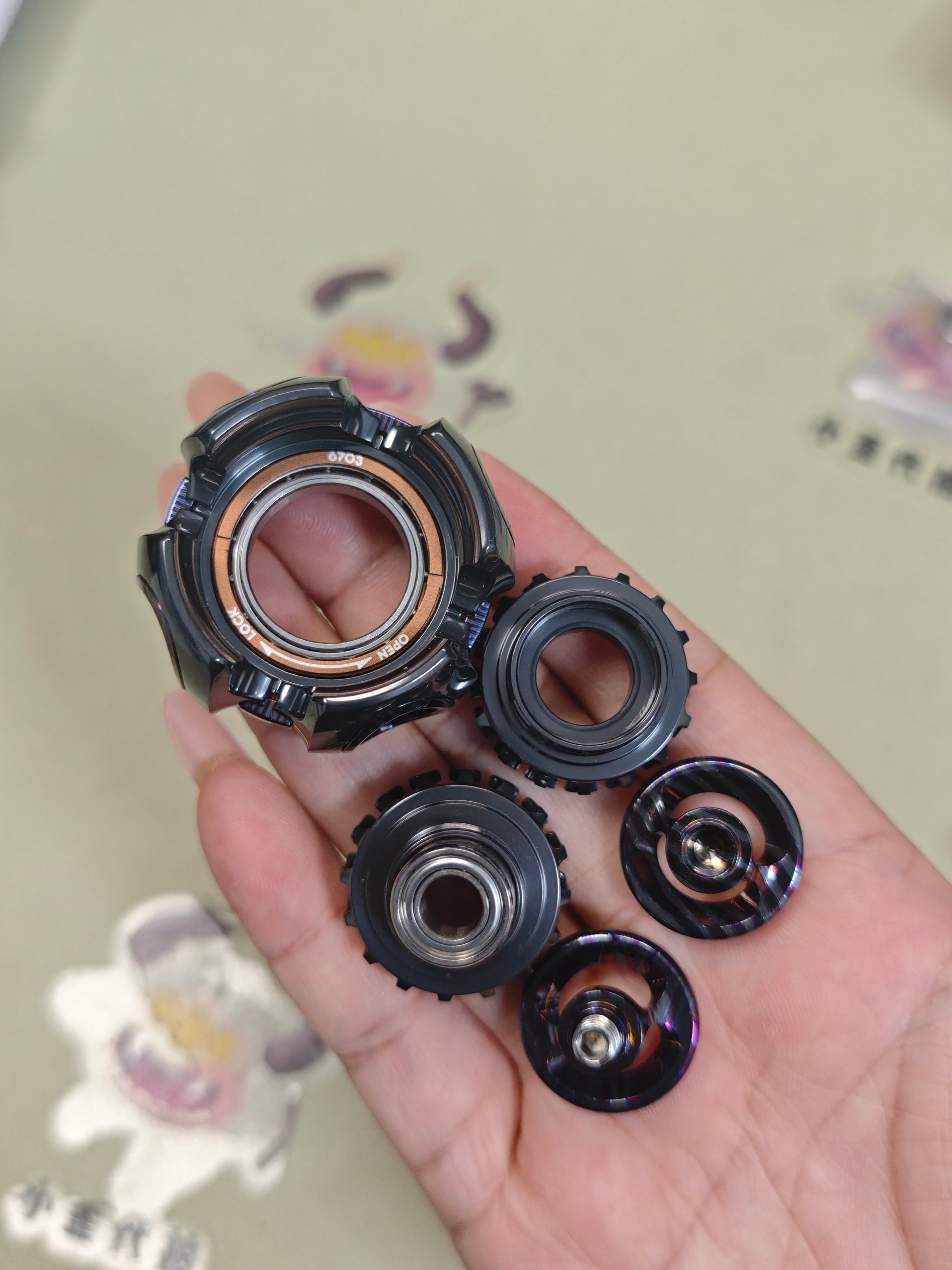 Noiz O Zirconium Polished