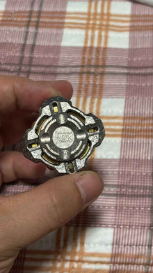 Mortise and Tenon Crystallized Titanium Gold Plated