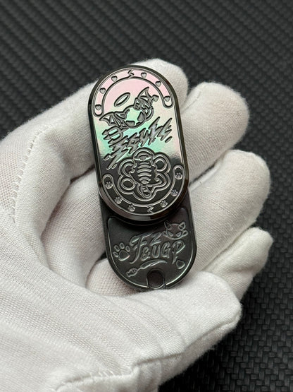 PK Mini Zirconium Polished Oil Slick