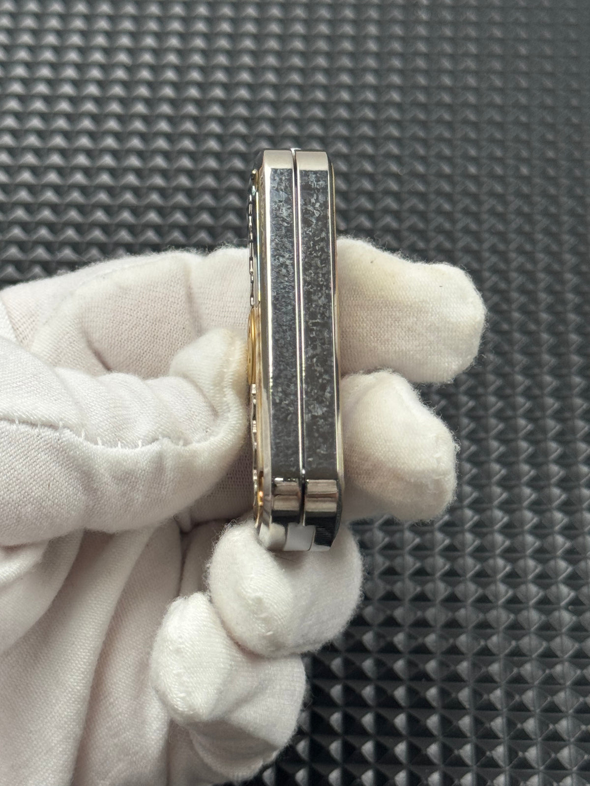Razor Edge Crystallized Titanium