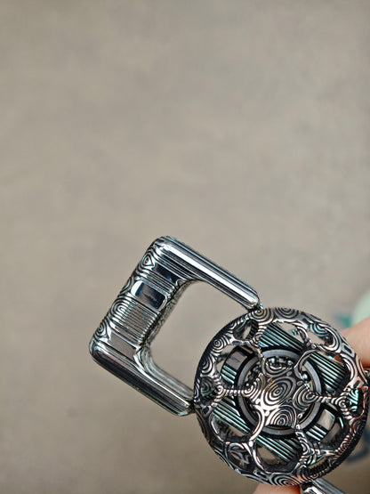 Two-Leaf Impact Damasteel