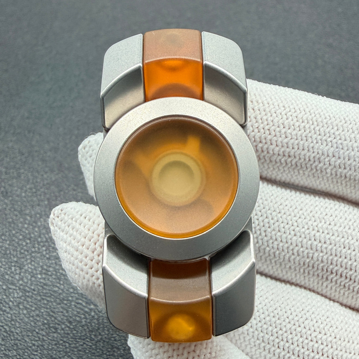 Amber Tenon Stainless Steel Stonewashed