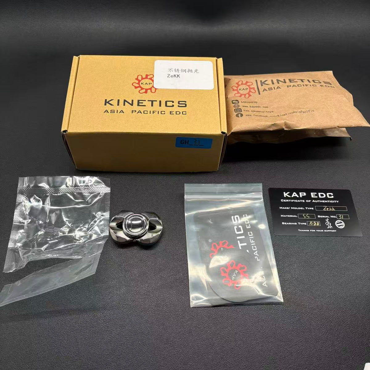 Zekk Stainless Steel Polished Limited 50