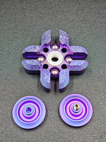XO Titanium Color-Anodized Engraved