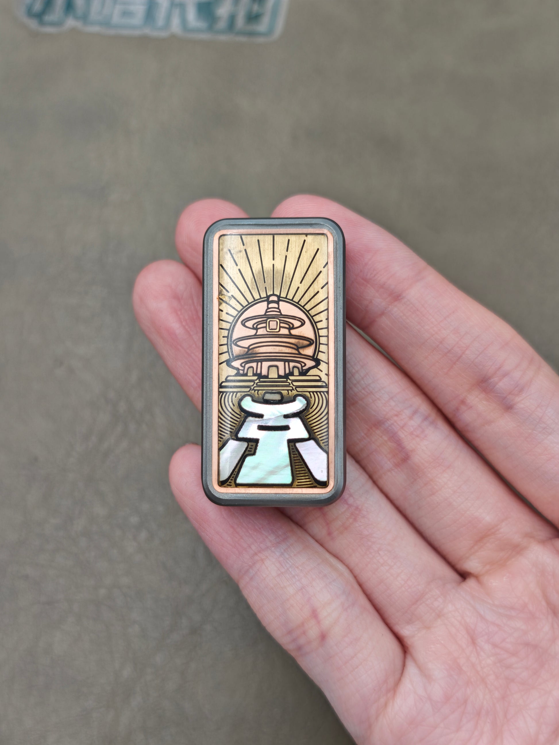 Joyful Titanium Resin-Sealed