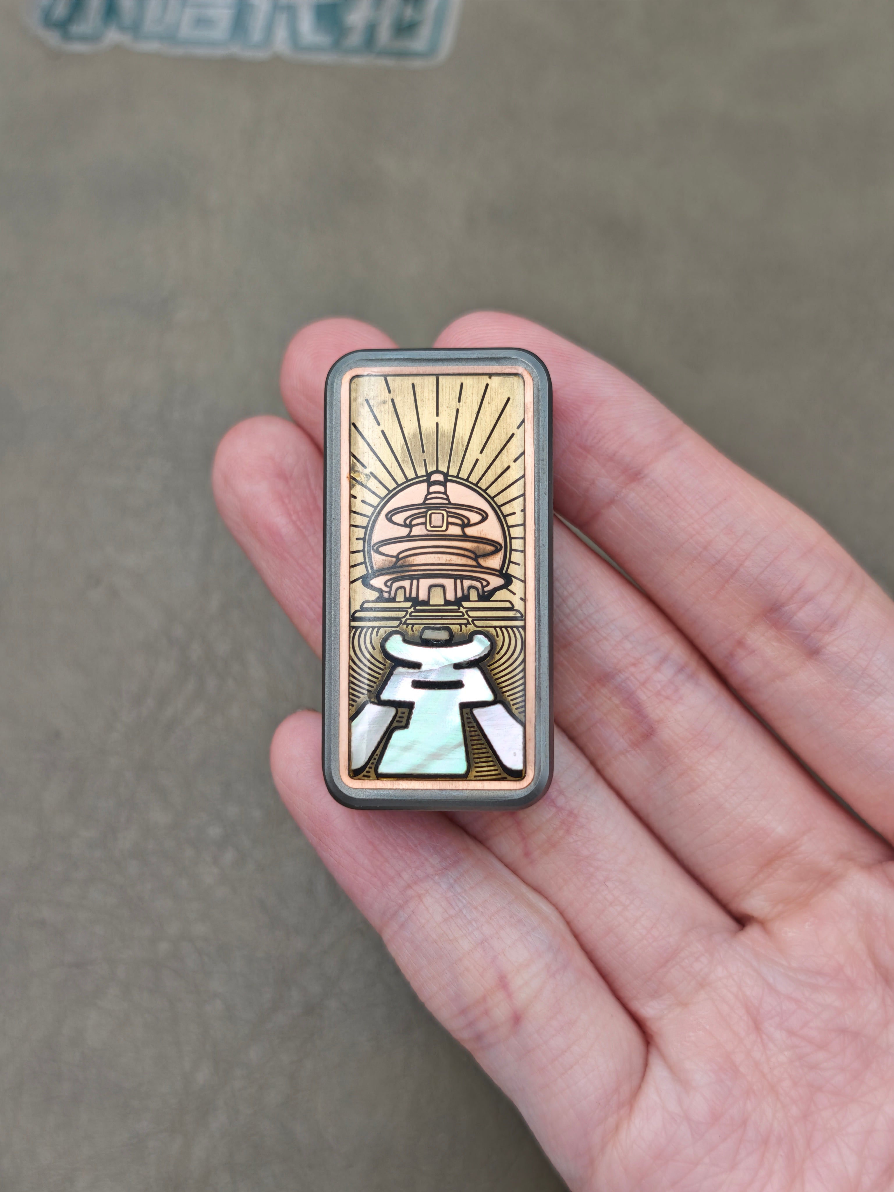 Joyful Titanium Resin-Sealed