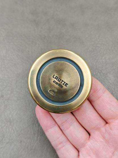 Dealer Button Brass