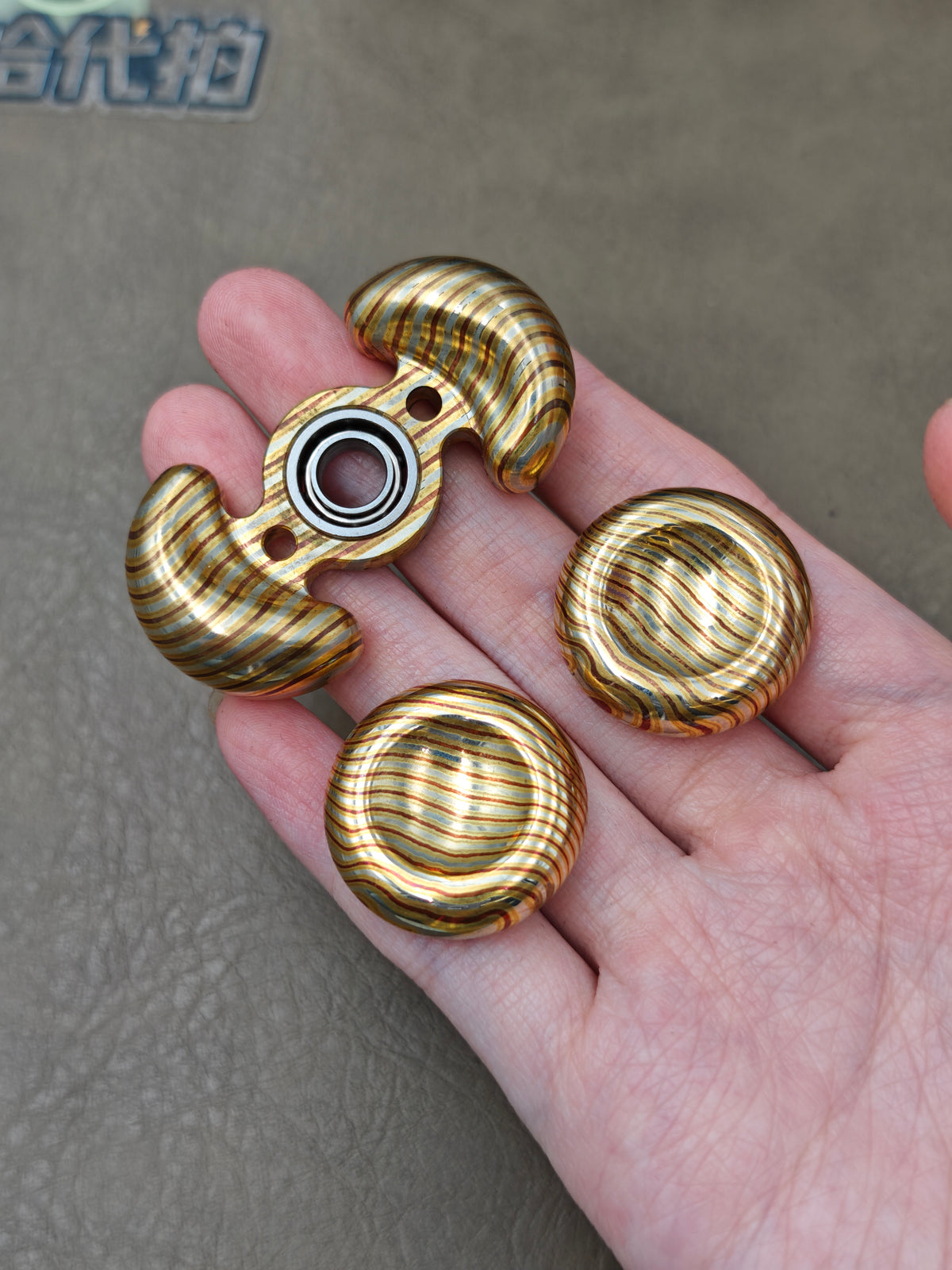 Edan Copper Mokume