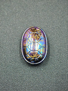 Jingle Beetle Zirconium Engraved