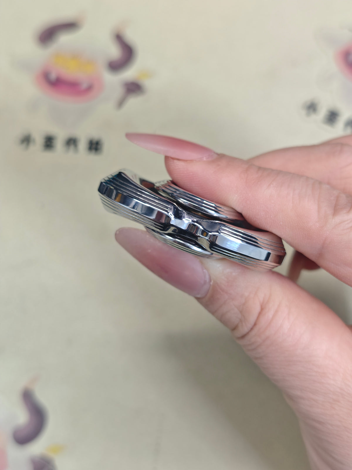 Obsidian Crystalized Stainless Steel