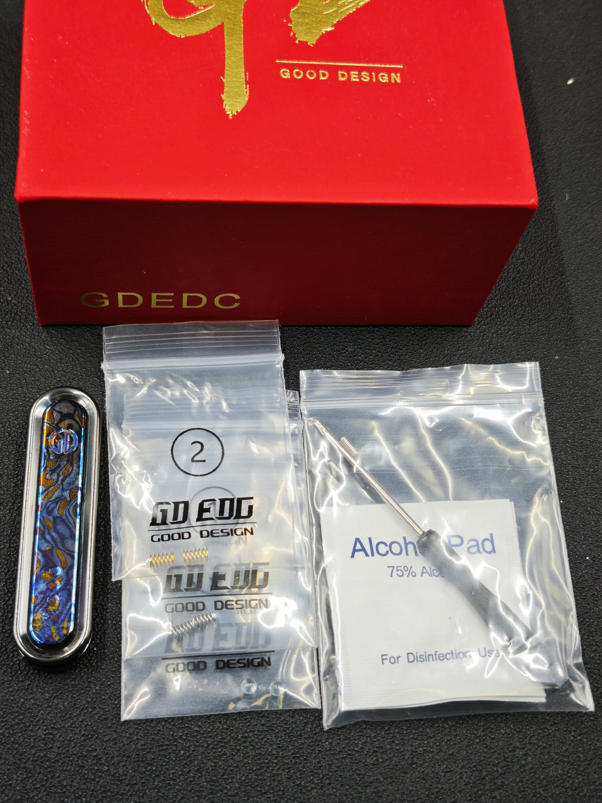 Spice Pin Zirconium Polished
