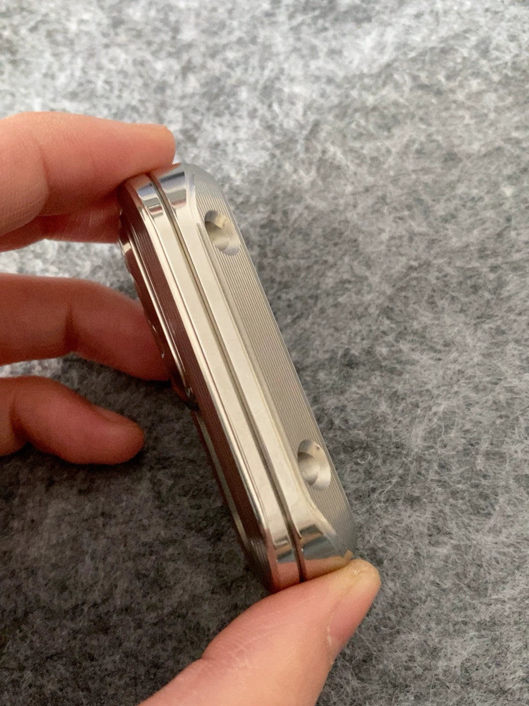 Popping Stainless Steel