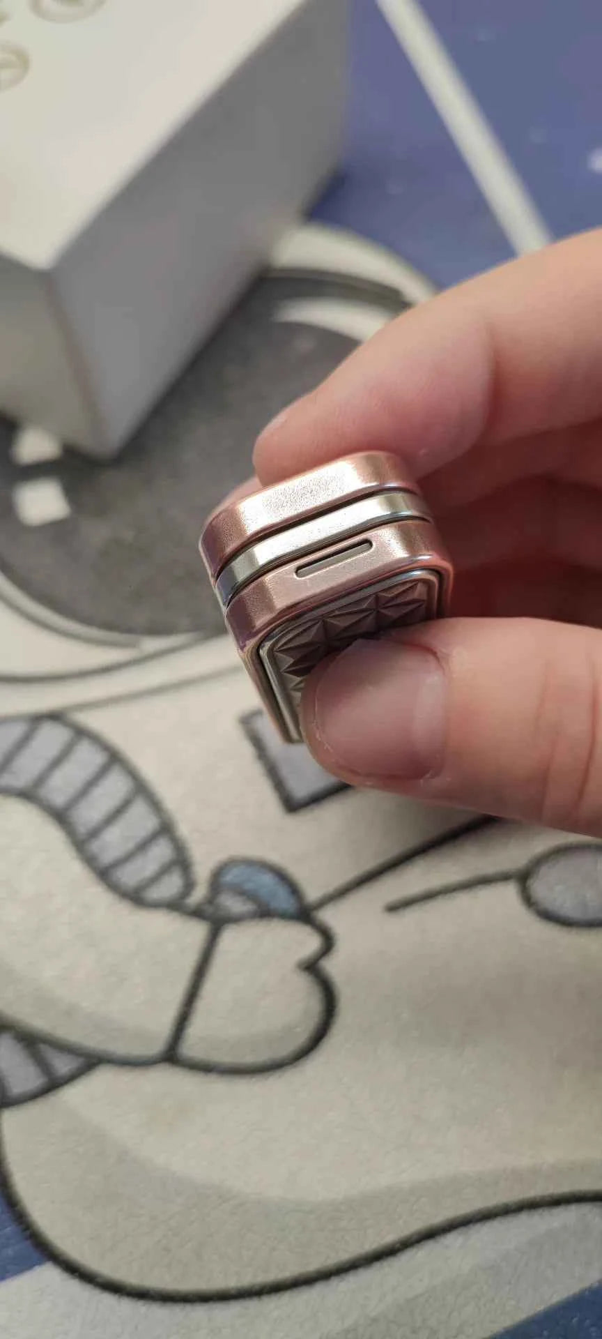 Schrodingers Cat Cat Themed Slider White Copper Purple Copper